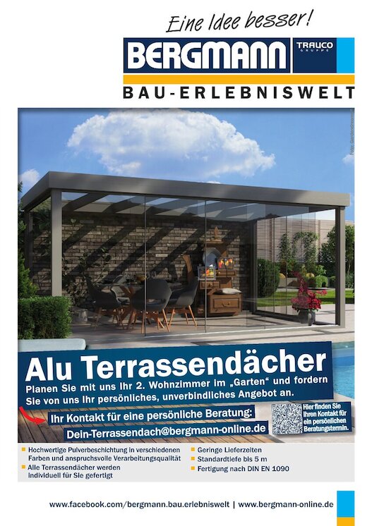 Alu Terrassendächer